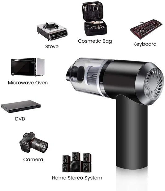 Rechargeable Electric Air Duster | Portable PC & Keyboard Cleaner