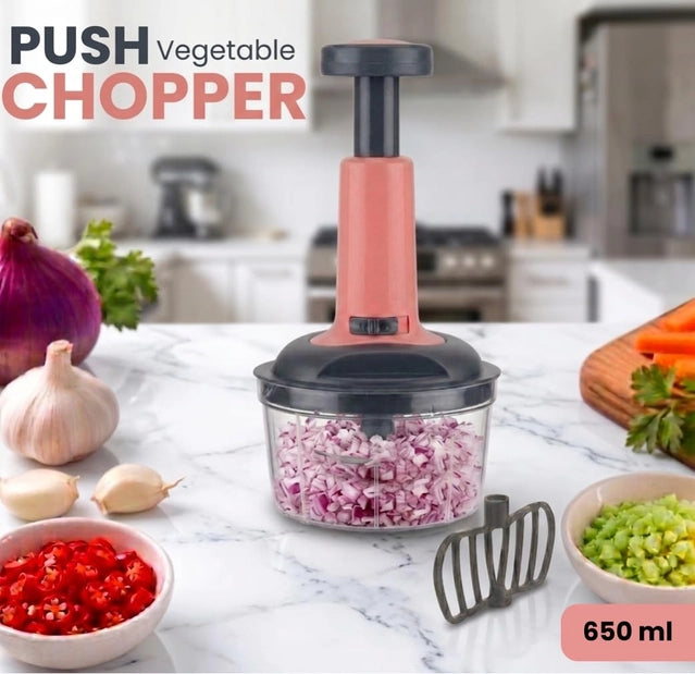 Manual Vegetable Chopper - Prep Meals in Seconds