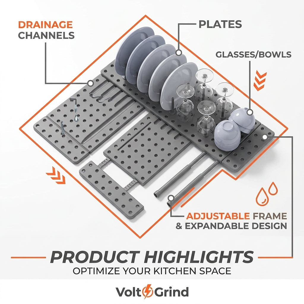Dish Drying Rack - Reclaim Your Countertop Space