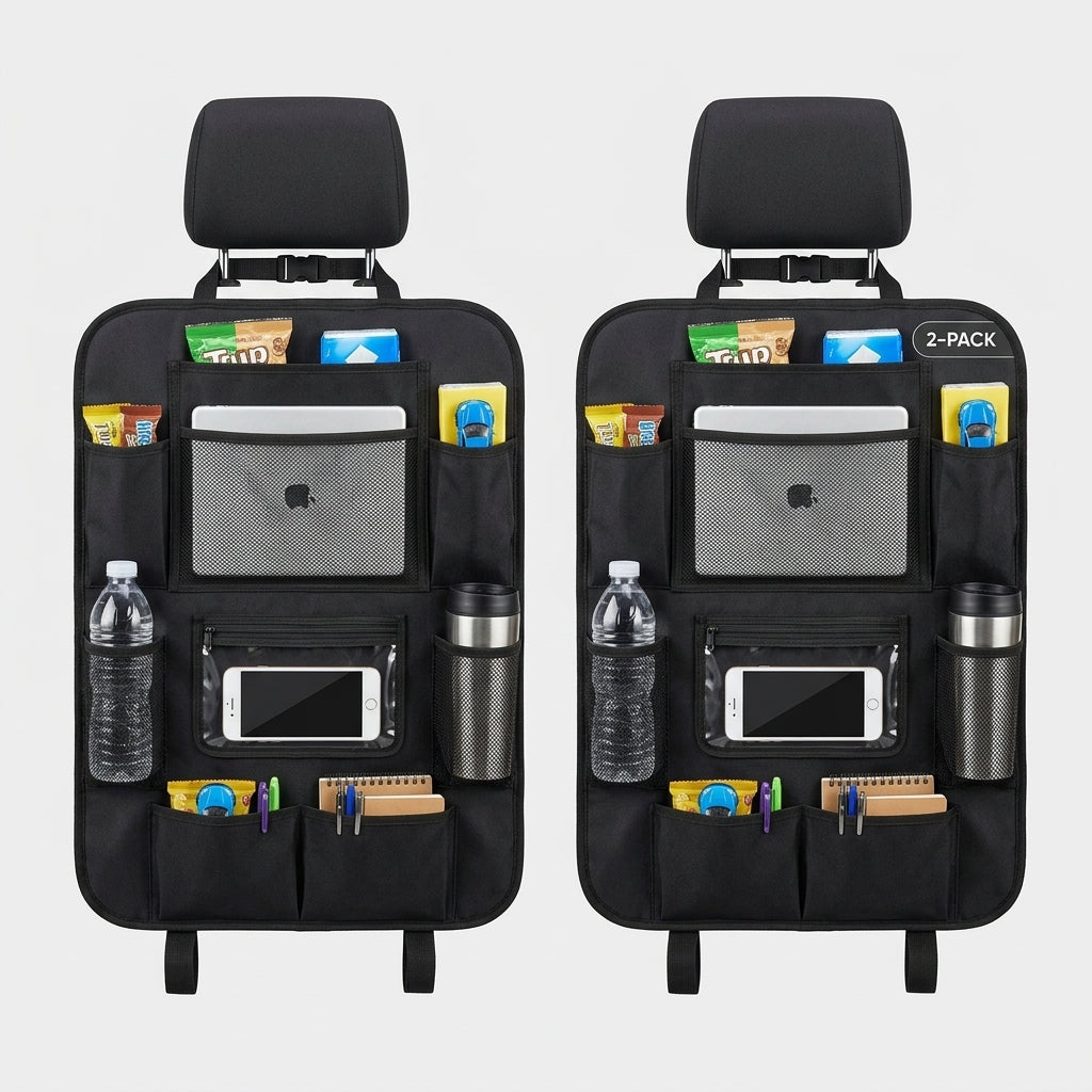 Car Seat Back Organizer - Declutter Your Interior Instantly