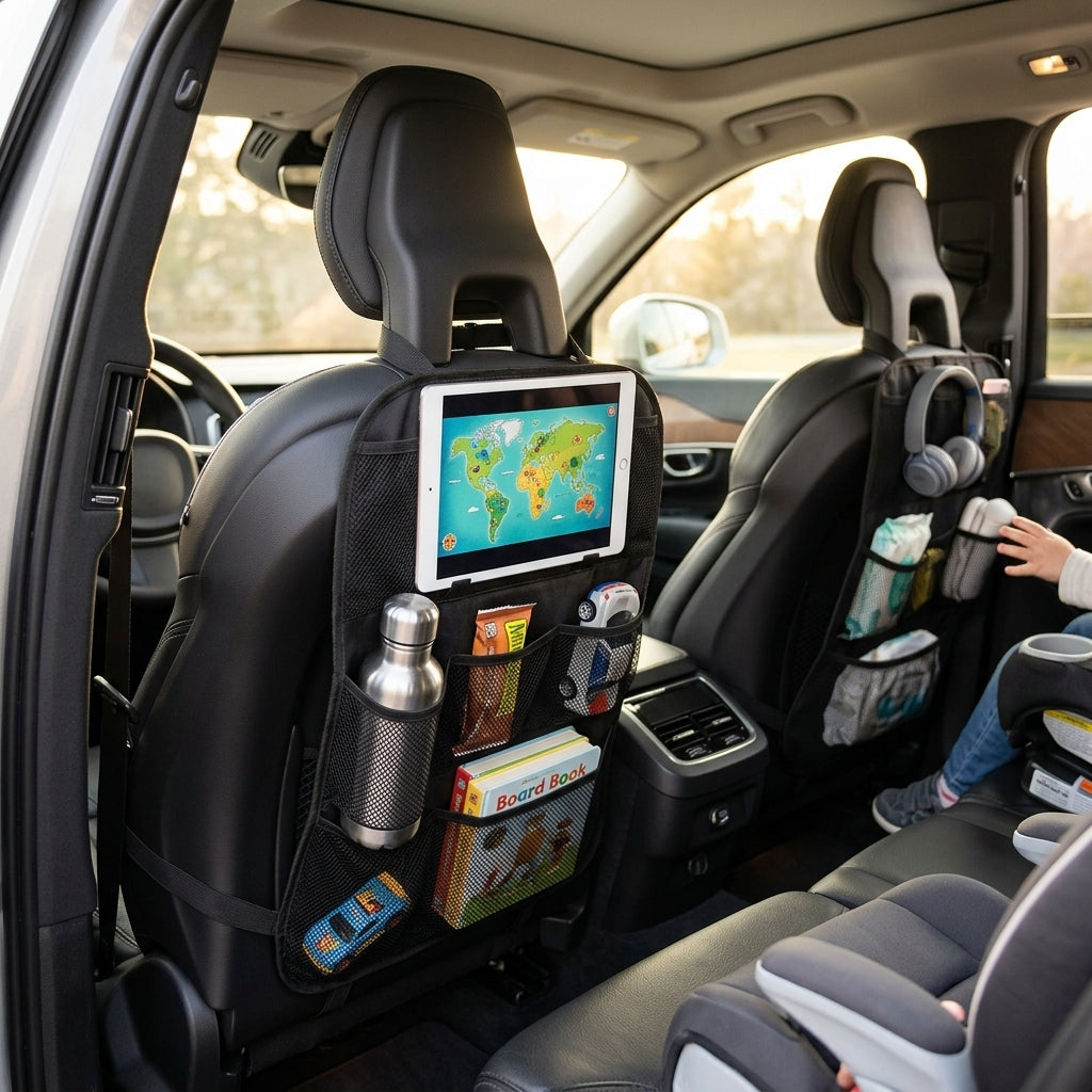 Car Seat Back Organizer - Declutter Your Interior Instantly
