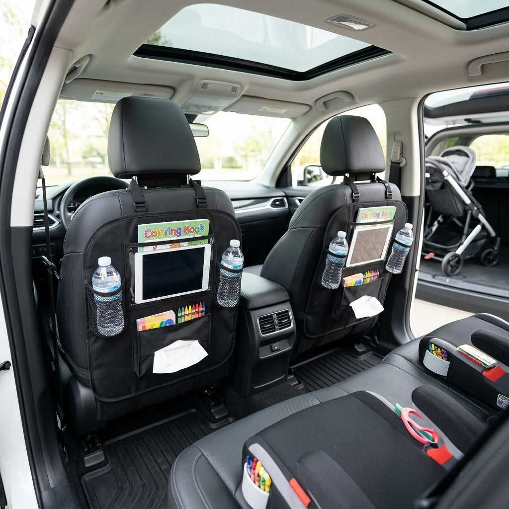 Car Seat Back Organizer - Declutter Your Interior Instantly