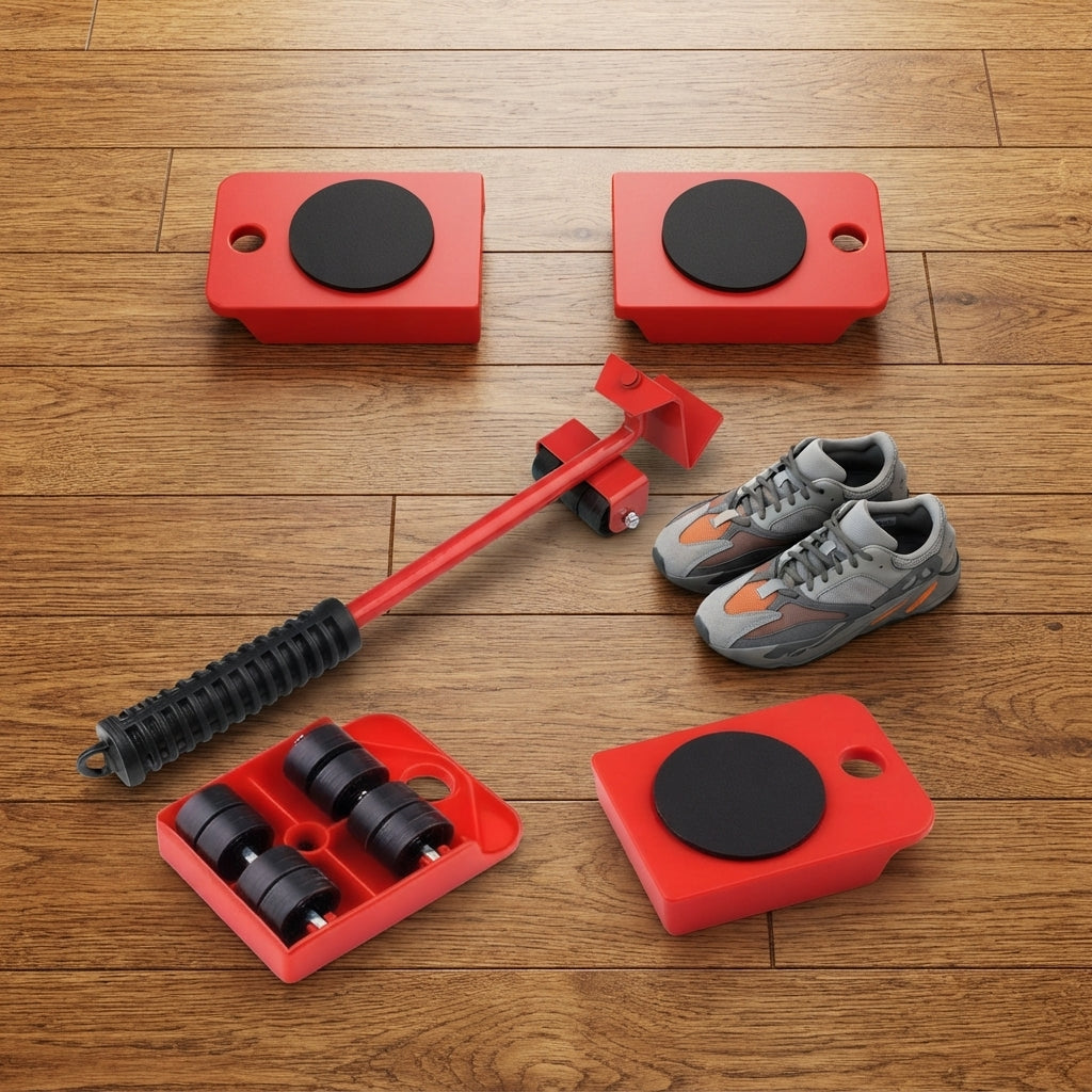 Furniture Lifter Tool Set - Move Heavy Items Effortlessly