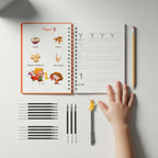 Magic Practice Copybook - Reusable Handwriting Workbook Set