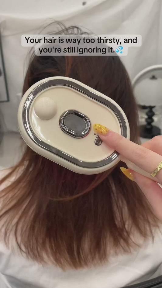 Electric Spray Air Cushion Massage Comb for Hair Growth & Scalp Care