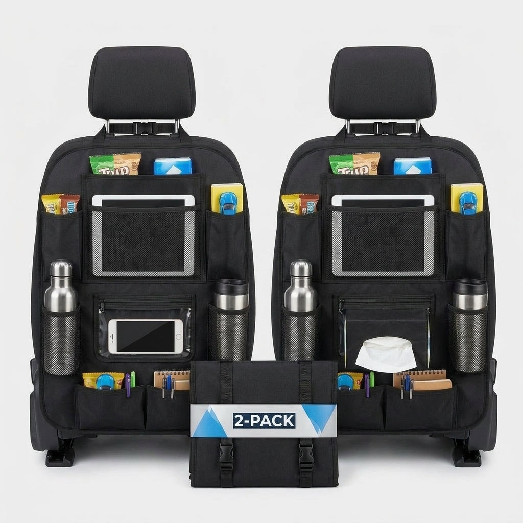 Car Seat Back Organizer - Declutter Your Interior Instantly