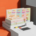 Magic Practice Copybook - Reusable Handwriting Workbook Set